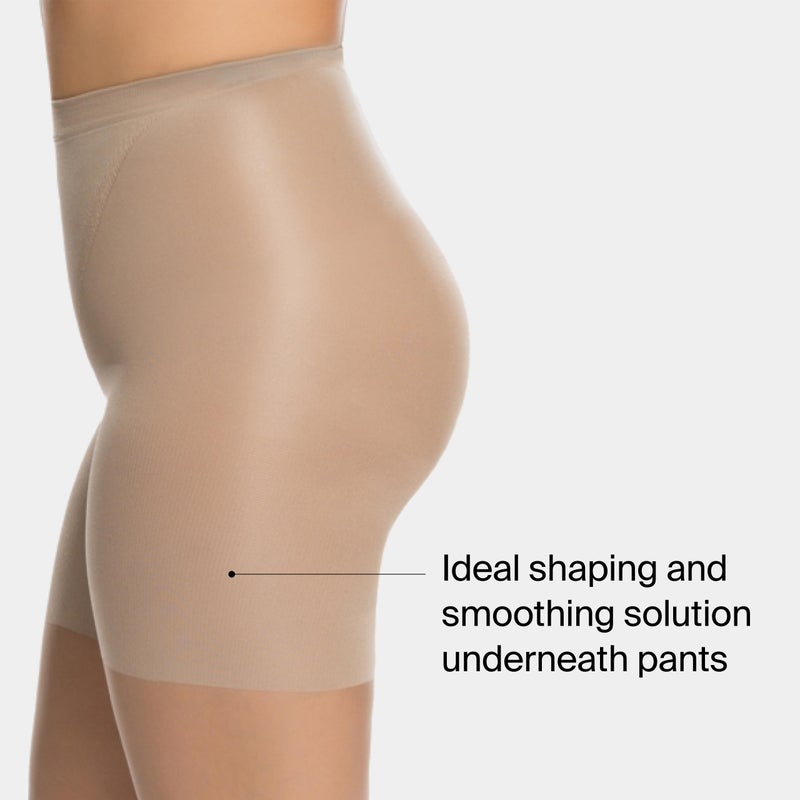 SPANX shape Original Footless Sheers - Body-Shaping Footless Pantyhose for Core Control - Adjustable Length - Nude - Size A - Image 3